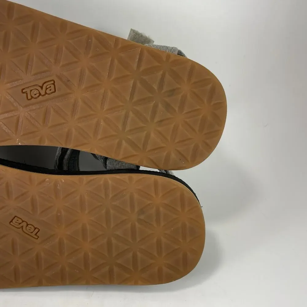 Teva Original Universal Mens Size 9 Beach Gray Strappy Sport Sandal Hiking